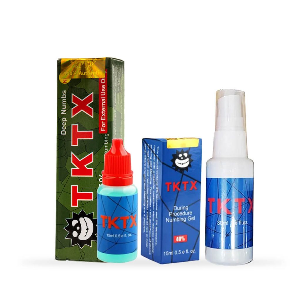 TKTX 75% + TKTX vaporisateur + TKTX gel – Image 1